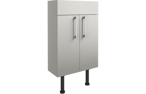 Albert 500mm Slim Basin Unit - Light Grey Gloss