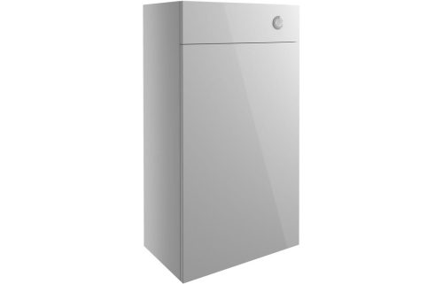 Albert 500mm WC Unit - Light Grey Gloss