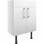 Albert 600mm Base Unit - White Gloss