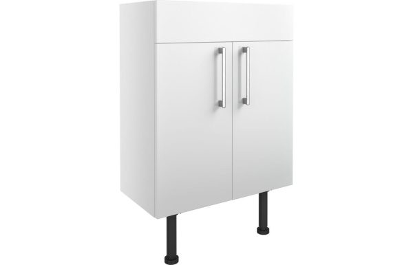 Albert 600mm Base Unit - White Gloss