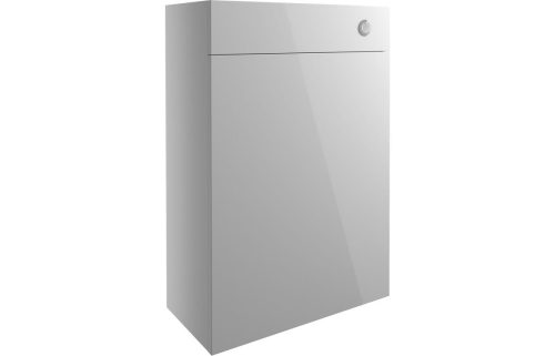 Albert 600mm WC Unit - Light Grey Gloss