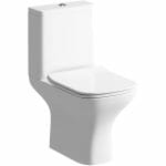 Cedar Close Coupled Open Back Wc Slim Soft Close Seat