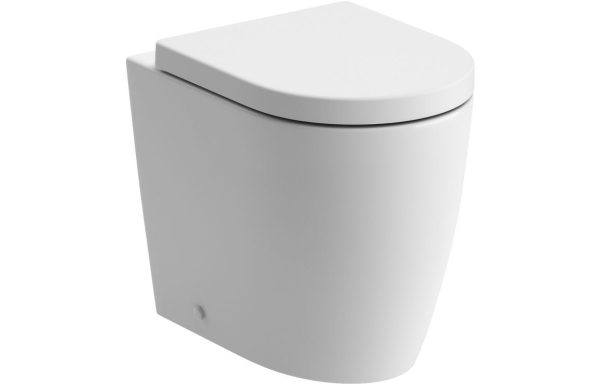 Cliff Rimless Back To Wall Wc Soft Close Seat