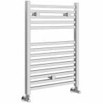 cubos 30mm square ladder radiator 690x500mm chrome