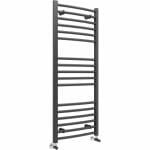 grade curved 30mm ladder radiator 1200x500mm anthracite