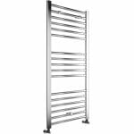 grade straight 30mm ladder radiator 1200 x 500mm chrome