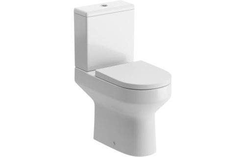 Laudale Close Coupled Open Back Comfort Height Wc Soft Close Seat