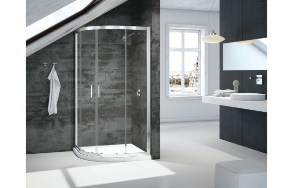 Merlyn Vivid Boost Loft 800mm 2 Door Quadrant Shower Enclosure