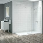 merlyn wetroom 300mm swivel panel