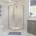 reflection clear 760mm corner entry shower enclosure