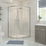 Reflection Clear Framed 1000x800mm 2 Door Offset Quadrant Shower Enclosure