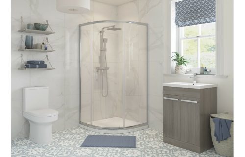 Reflection Clear Framed 800mm 1 Door Quadrant Shower Enclosure