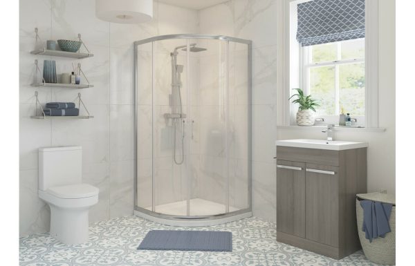 Reflection Clear Framed 800mm 2 Door Quadrant Shower Enclosure