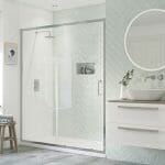 Reflection Felix Framed 1100mm Sliding Shower Door