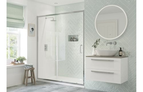 Reflection Felix Framed 1500mm Sliding Shower Door