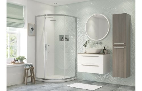 Reflection Felix Framed 900mm 1 Door Quadrant Shower Enclosure