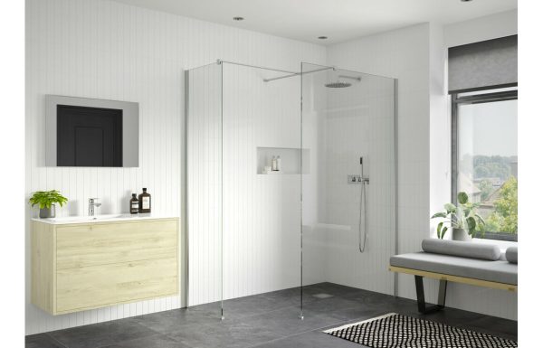 reflection icon optional wetroom side panel 700mm