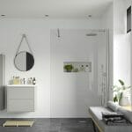 reflection icon wetroom panel support bar 500mm