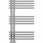 rhonda 50mm designer round ladder radiator 500x800mm chrome