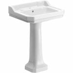 sherford 600x500mm 1th basin full pedestal