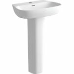 till 600x400mm 1th basin full pedestal