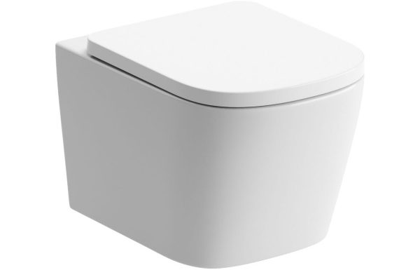 Till Rimless Wall Hung Wc Soft Close Seat