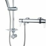 triton exe lever bar mixer thermo chrome