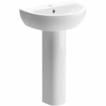 tus 550x400mm 1th basin full pedestal