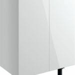 valency 600mm basin unit white gloss