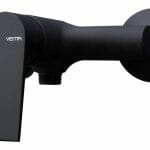 vema timea black single outlet bar valve