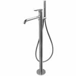 vema timea floor standing bath shower mixer chrome