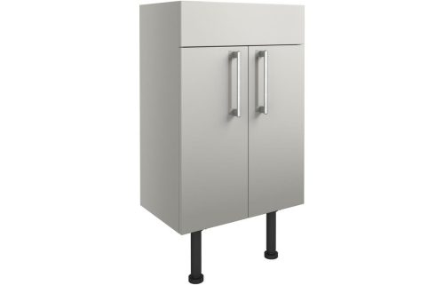 Albert 500mm Basin Unit - Light Grey Gloss