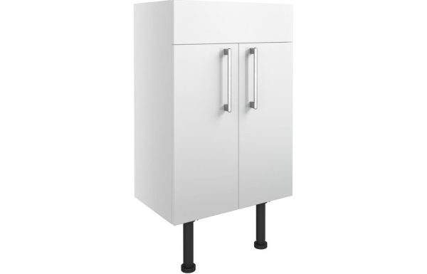 Albert 500mm Basin Unit - White Gloss