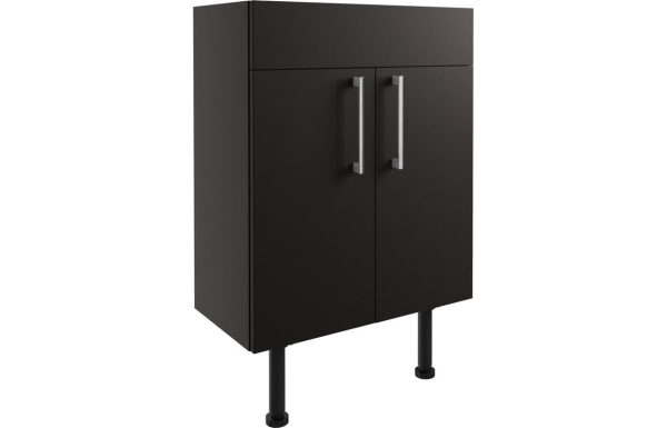 Albert 600mm Basin Unit - Matt Graphite Grey