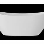 beal freestanding 1700x780x670mm bath white