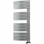 quadra 49mm designer curved square ladder radiator 1080x550mm chrome