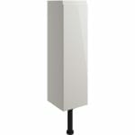 valency 200mm slim base unit pearl grey gloss