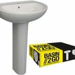 basin 2 go 573x460mm 2th basin full pedestal