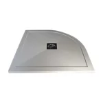 reflection 25mm ultra slim 1200mm x 900mm offset quadrant shower tray waste right hand