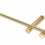 toilet roll holder brushed brass