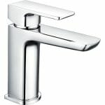 berriedale cloakroom basin mixer click clack chrome