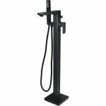 berriedale floor standing bath shower mixer matt black