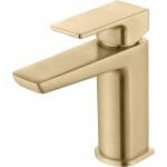 berriedale mono basin tap brushed brass