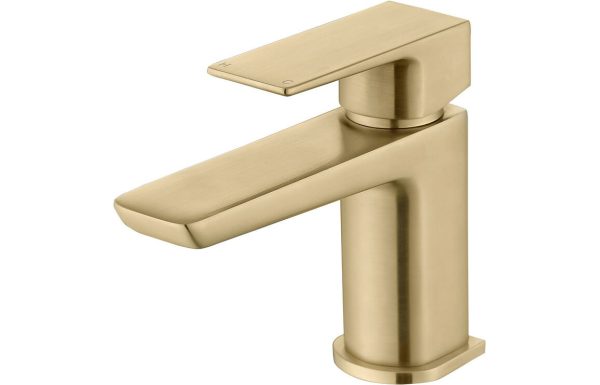 berriedale mono cloakroom basin tap brushed brass