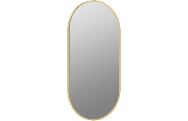 kenfig 800x400mm oblong mirror brushed brass