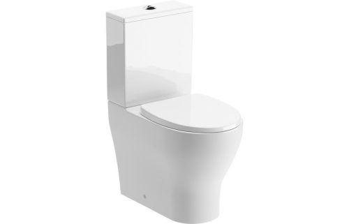 Liver Rimless Close Coupled Fully Shrouded Wc Soft Close Seat