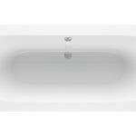 mianus supercast round 1800x800 double ended bath legs