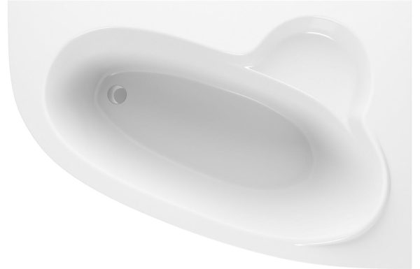 mink supercast 1500x950 rh offset corner bath legs