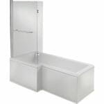 nant supercast l shape 1700x850 lh shower bath pack