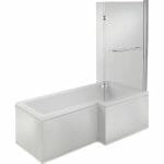 nant supercast l shape 1700x850 rh shower bath pack